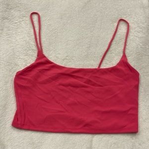 Hot Pink Crop Top
